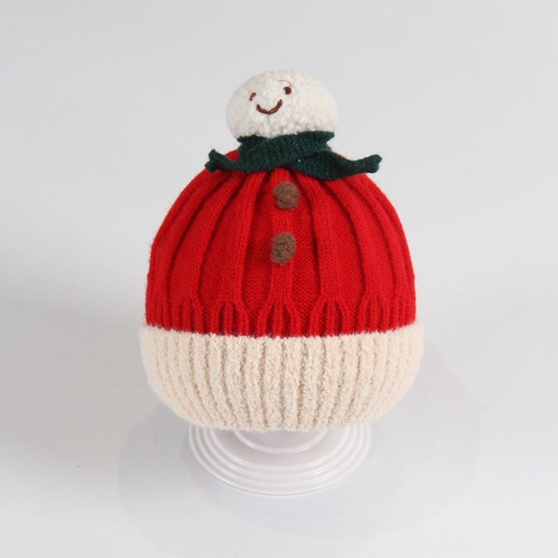 Mũ beanie Mềm Mại Giữ Ấm Mùa Đông Dành Cho Bé Sơ Sinh