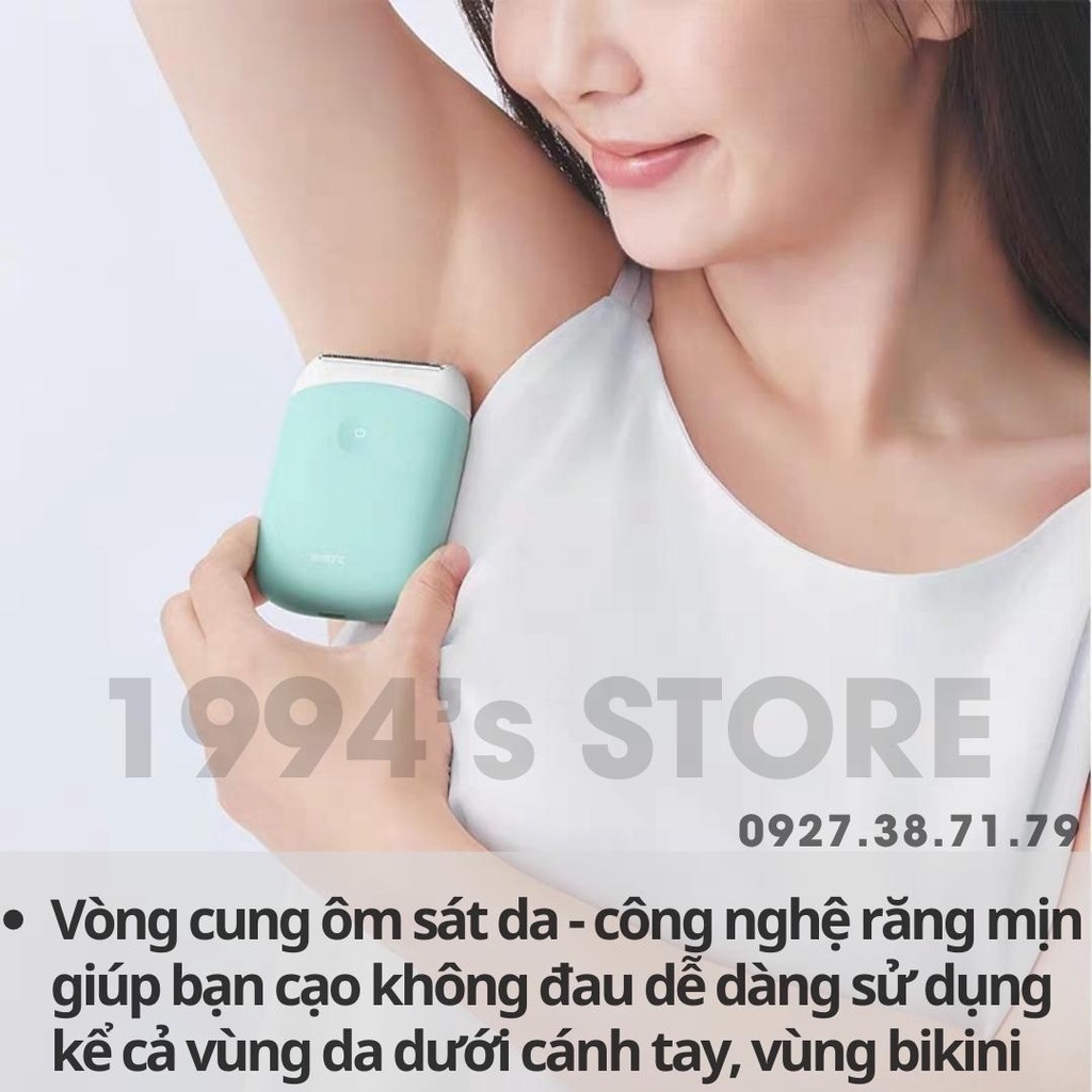 (CÓ SẴN) Máy cạo lông đa năng Xiaomi SMATE - Cạo lông cơ thể, vùng bikini, cạo râu, lông chó mèo ... Nhỏ gọn chống nước