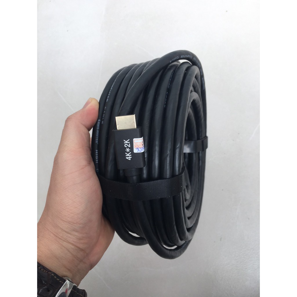Cáp HDMI 20m KingMaster KH206 chuẩn 2.0v FullHD hỗ trợ 4K*2K - Hãng phân phối