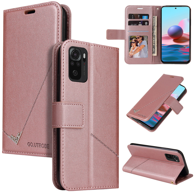 Bao da điện thoại nắp gập dạng ví đựng thẻ dành cho XiAOMi REDMi NOTE 10 4G NOTE 10S REDMi NOTE 10 PRO MAX 9T REDMi 9T