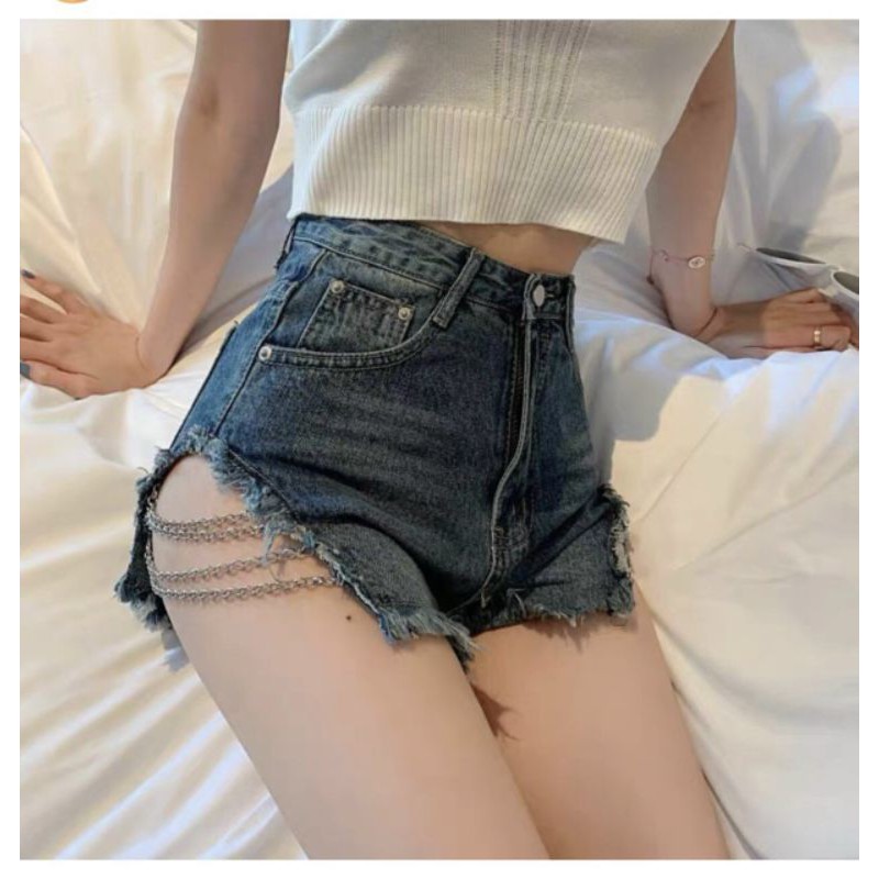 ☘️QUẦN JEAN PHỐI XÍCH TẠO CẢM GIÁC CHÂN DÀI☘️