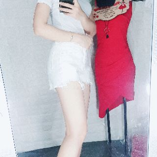 Quần sooc trắng chất đẹp Quảng Châu
