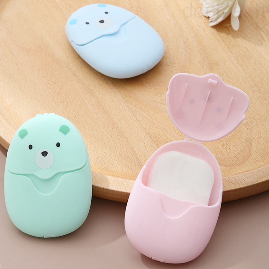 (Hàng Mới Về) Set 50 Tờ Giấy Vệ Sinh Một Mặt Tiện Dụng Khi Đi Du Lịch