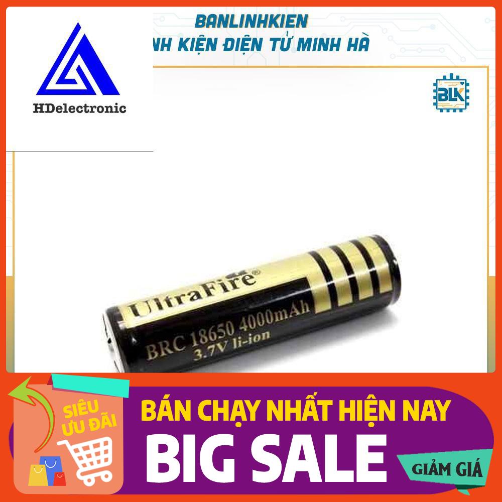 Pin Cell laptop UltraFire 18650 4000mAH 3.7V (1 Viên) Loại rẻ TP