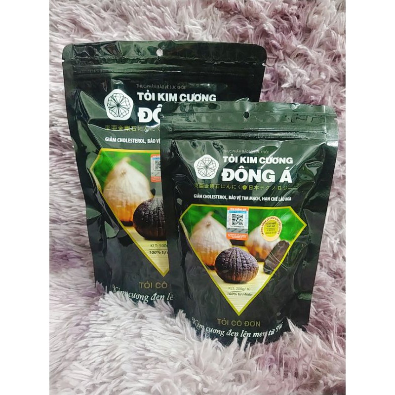 Tỏi đen-Tỏi kim cương Đông Á giảm cholesterol, bảo vệ tim mạch, hạn chế lão hoá