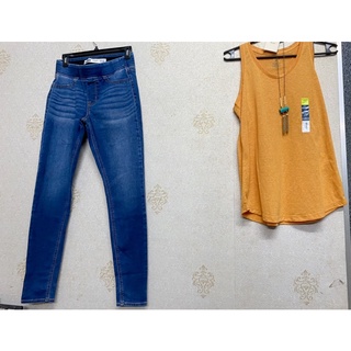Áo ba lỗ cotton vàng nghệ vnxk