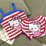 Bộ hai dây chíp Borip bé gái siêu yêu cho bé gái từ 6 đến 18kg - đồ bộ trẻ em Pikakid's