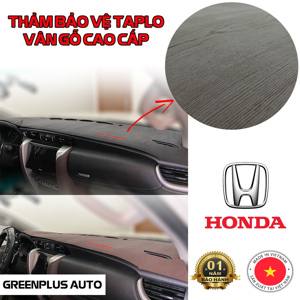 Thảm bảo vệ Taplo VÂN GỖ sang trọng hãng HONDA