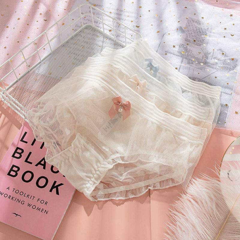 Quần lót ren lưới xuyên thấu mỏng sexy gợi cảm cao cấp L258- Hee Su Shop