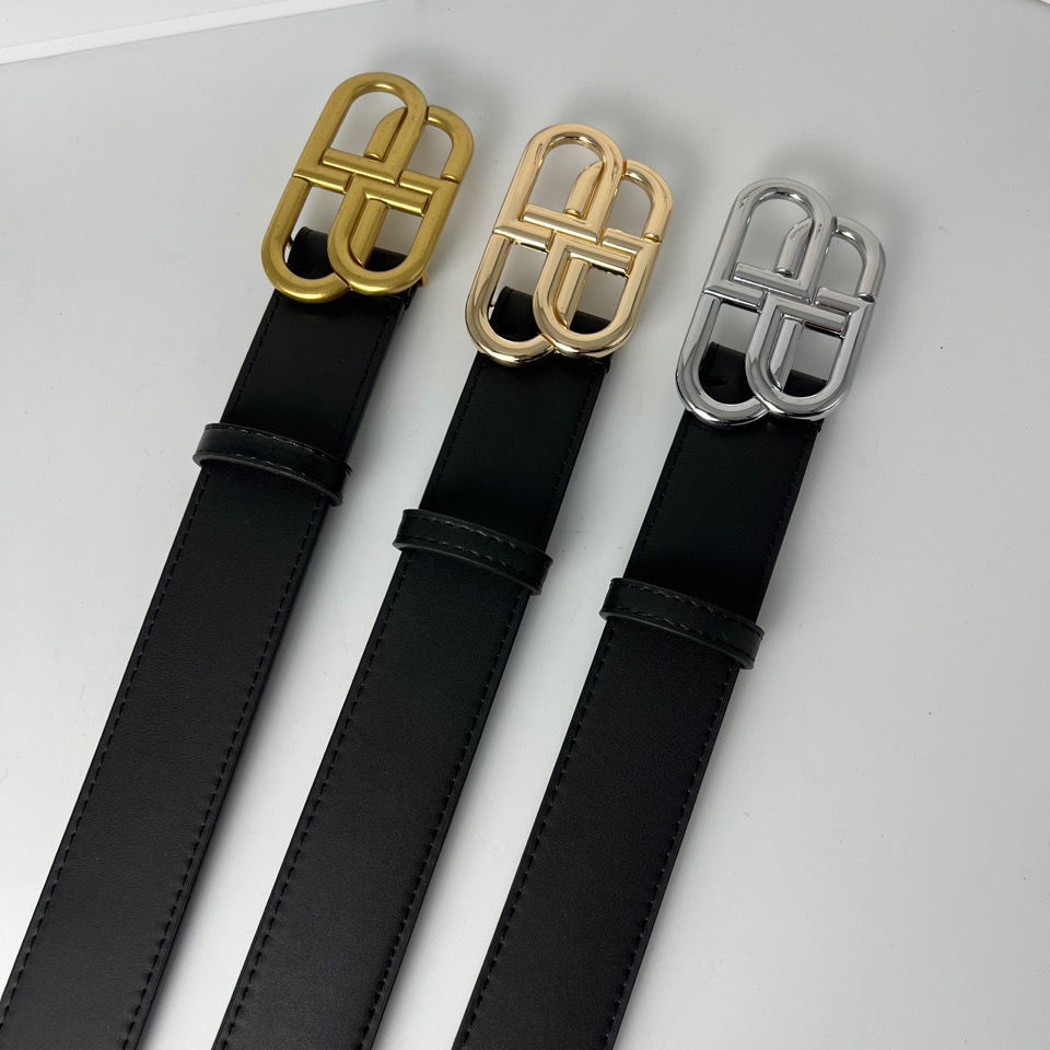 Thắt Lưng Da Bò Balenciaga Unisex