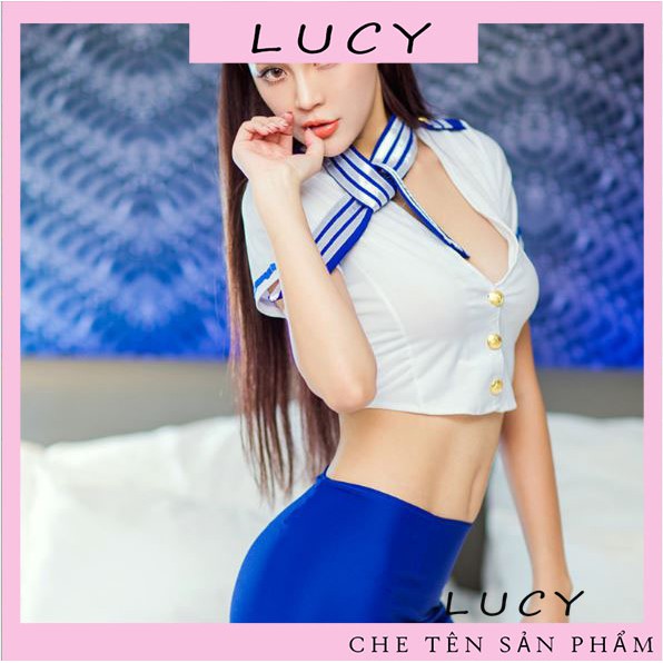 Bộ Đồ Ngủ Cosplay 1264 Tiếp Viên Hàng Không Xinh Đẹp | BigBuy360 - bigbuy360.vn