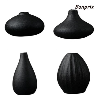 Set 4 Lọ Hoa Bằng Gốm Sứ Thiết Kế Tối Giản Dùng Trang Trí Phòng Khách/Văn Phòng