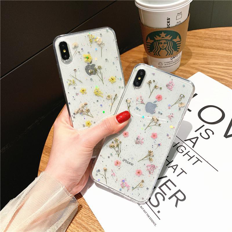 Ốp lưng iphone Hoa ép khô 5/5s/6/6plus/6s/6s plus/6/7/7plus/8/8plus/x/xs/xs max/11/11 pro/11 promax/samsung - Shin case | BigBuy360 - bigbuy360.vn