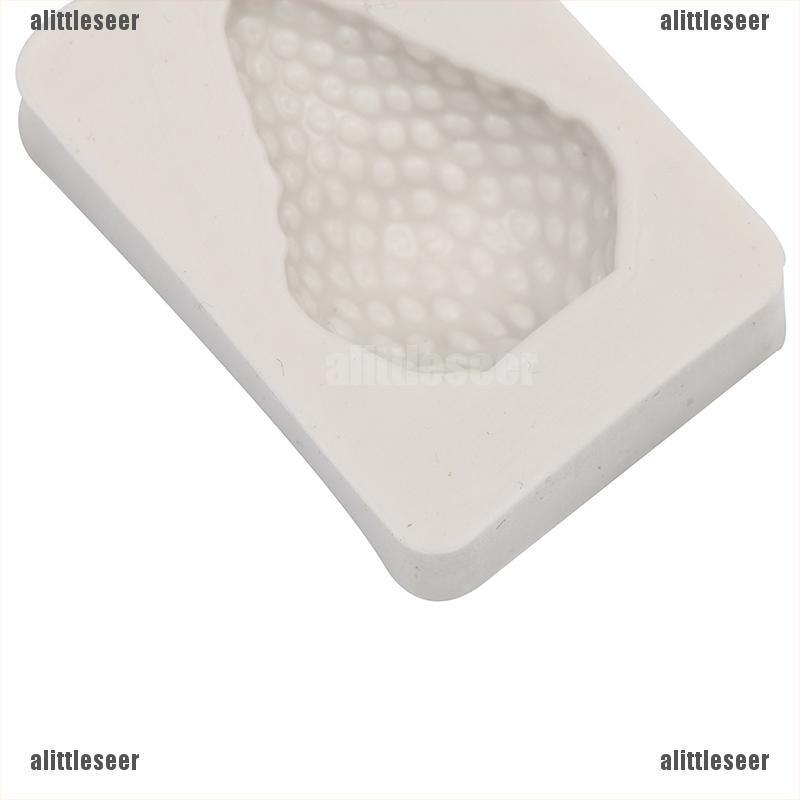 Khuôn Silicon Làm Bánh Hình Trái Dâu Xinh Xắn