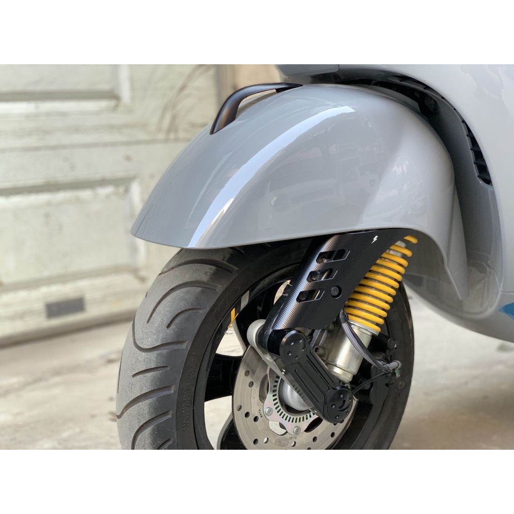 Vỏ bảo vệ trang trí phuộc nhún bánh trước chống sốc CNC cho Piaggio VESPA GTS 125 150 200 300 2013 2014-2017 2018 2019 2020