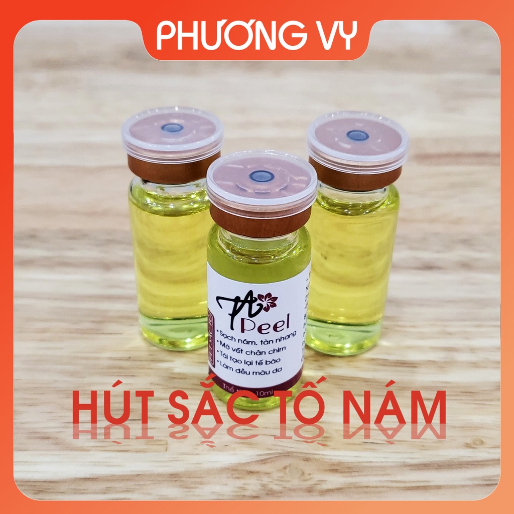 [NGUYÊN LIỆU SPA] 10ml HÚT SẮC TỐ, nước đi nám, tẩy nám, làm trắng da, căng mịn sáng bóng, mỹ phẩm peel da.