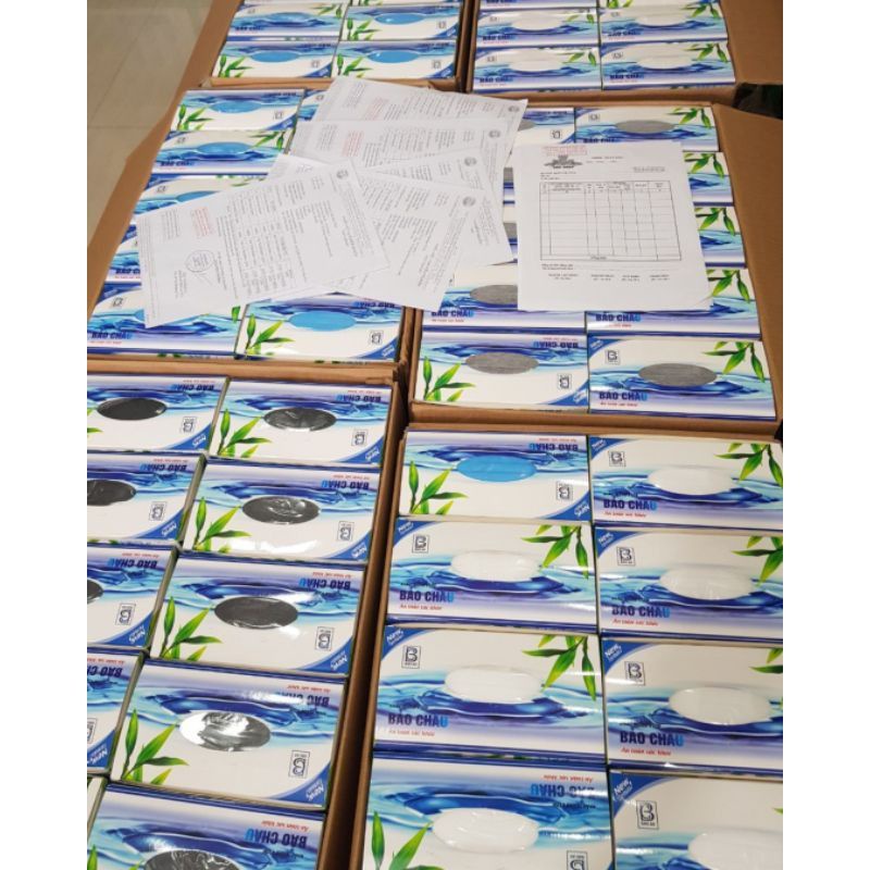 Hộp 50 túi khẩu trang Bảo Châu 4 lớp, hàng xịn sò 1 cái/1 túi
