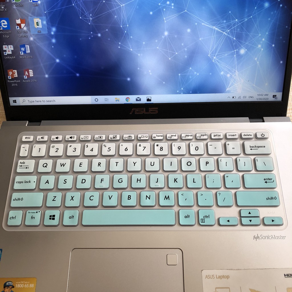 Ốp bàn phím laptop Asus 14 inch - TYPE 7 loại ôm phím