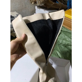 Boot đùi kéo khoá giữa full box