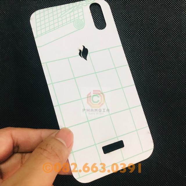 Dán mặt lưng (skin carbon dán 3d) vsmart bee 3 siêu đẹp