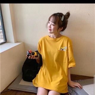 ÁO THUN NỮ FORM RỘNG IN HÌNH DỄ THƯƠNG