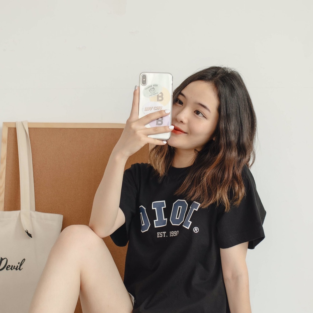 Áo thun Unisex nam nữ OIOI tay lỡ oversize form rộng - TATO FASHION | BigBuy360 - bigbuy360.vn