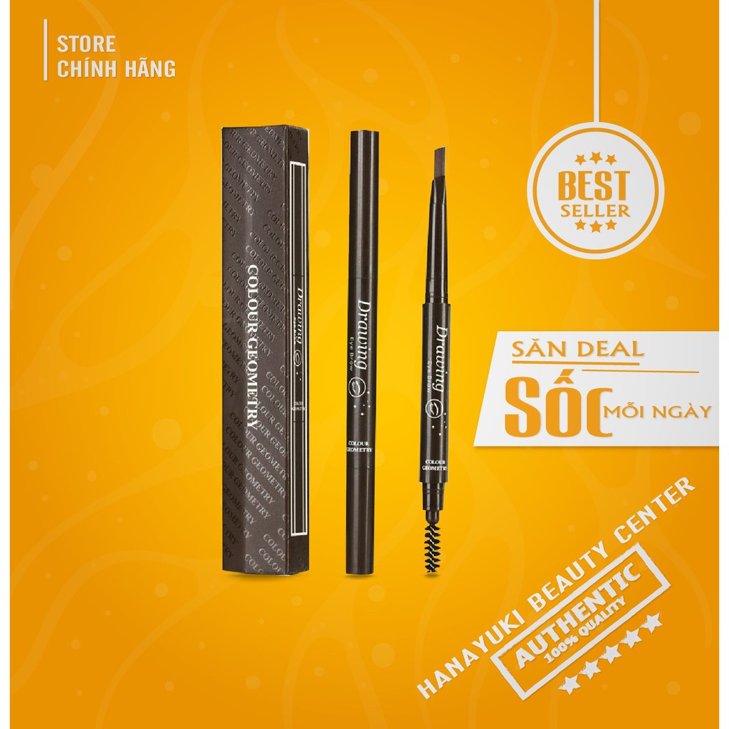 Mua 1 tặng 1- Bút kẻ lông mày cao cấp Lameila Double Effect LE15 - Hanauki Beauty