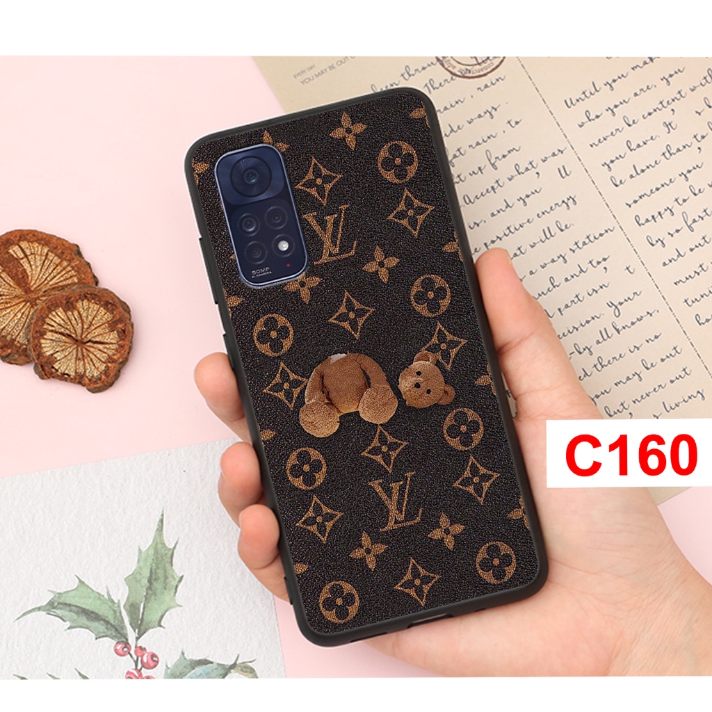 Ốp Redmi Note 11/11s - Note 11 Pro in hình gấu bearbrick LV thời trang cao cấp. ốp lưng xiaomi redmi chất lượng bền đẹp.