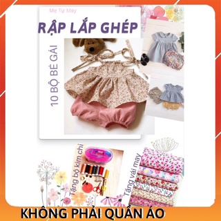 Combo Rập Lắp Ghép 10 Bộ Bé Gái tặng kèm 1 rập bất kỳ