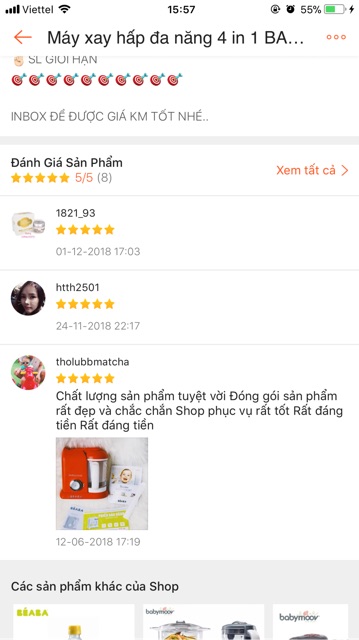 [Mã MKBC13 giảm 80k đơn 1 triệu] &lt;Mới-chính hãng&gt; Máy xay hấp 4 in 1 Babycook Béaba