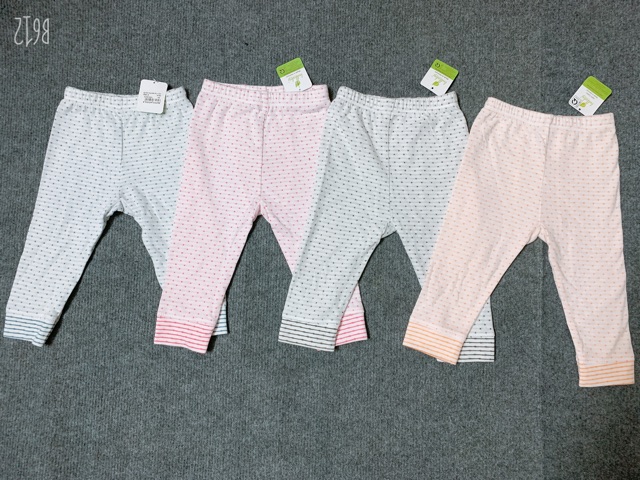 [Xả hàng]Quần dài cotton 2 lớp đáp đũng Lullaby