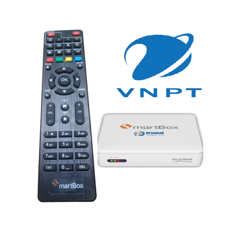 ĐIỀU KHIỂN ĐẦU VNPT SMART BOX - REMOTE ĐẦU THU VNPT-hàng chính hãng