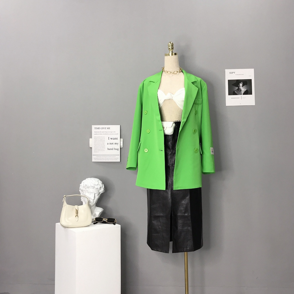 Vest xanh free dáng rộng (có video mẫu mặc) Thuyngothanh Store | BigBuy360 - bigbuy360.vn