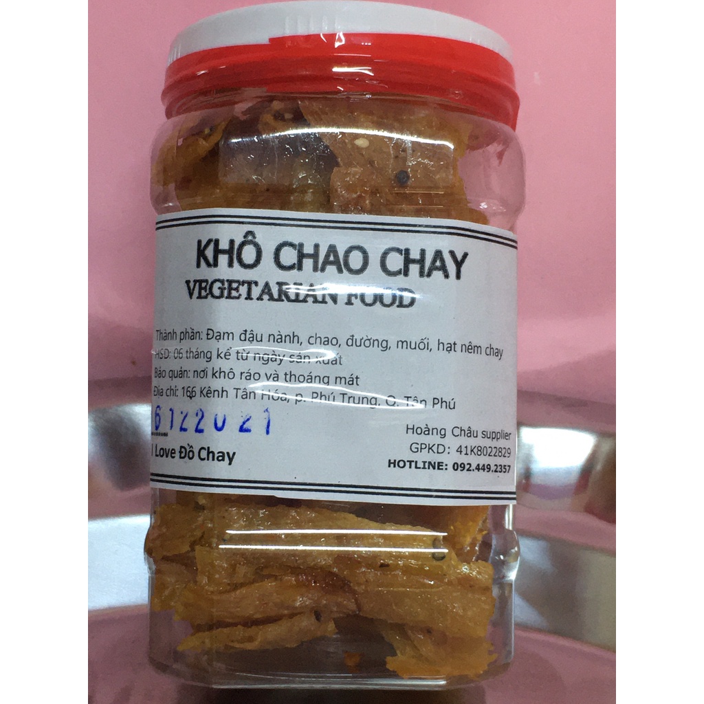 Khô Chao Chay - Hũ 130 gram