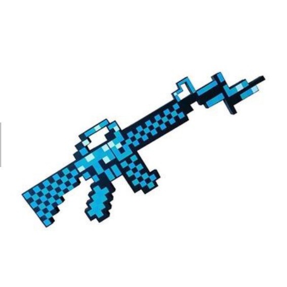 Combo Rìu Kiếm Cúp Súng Minecraft