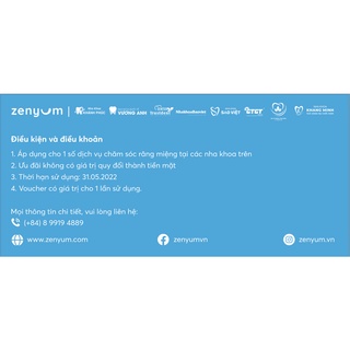 [Quà tặng KO BÁN] Voucher Cạo Vôi Răng 500k