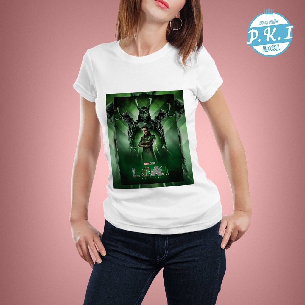 Áo Thun Unisex Cao Cấp In Hình Thần Loki – Kẻ Thù Không Đội Trời Chung Của Thor