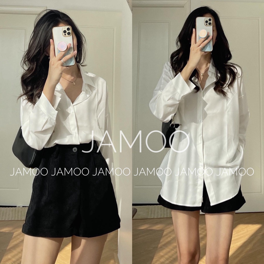 ÁO SƠ MI LỤA HÀN ULZZANG (ảnh thật/sẵn)