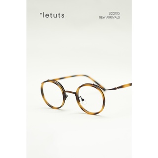 - gọng kính tròn letuts s22105 phong cách vintage