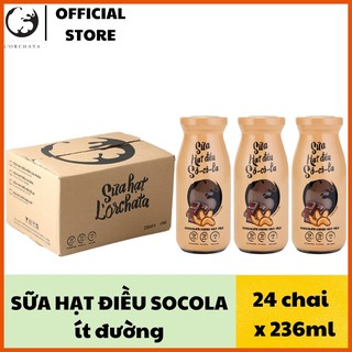 Thùng 24 chai sữa hạt L ORCHATA CO24SOID vị điều socola ít đường hạt tự thumbnail