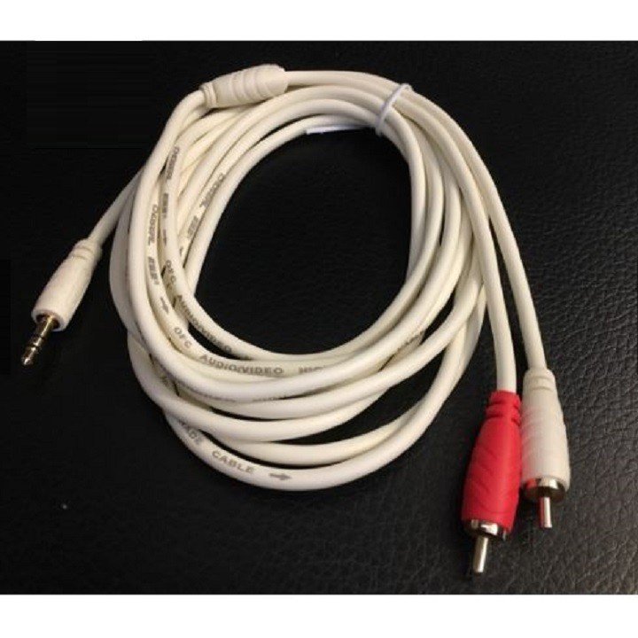 Dây AV âm thanh 3.5mm ra RCA Audio