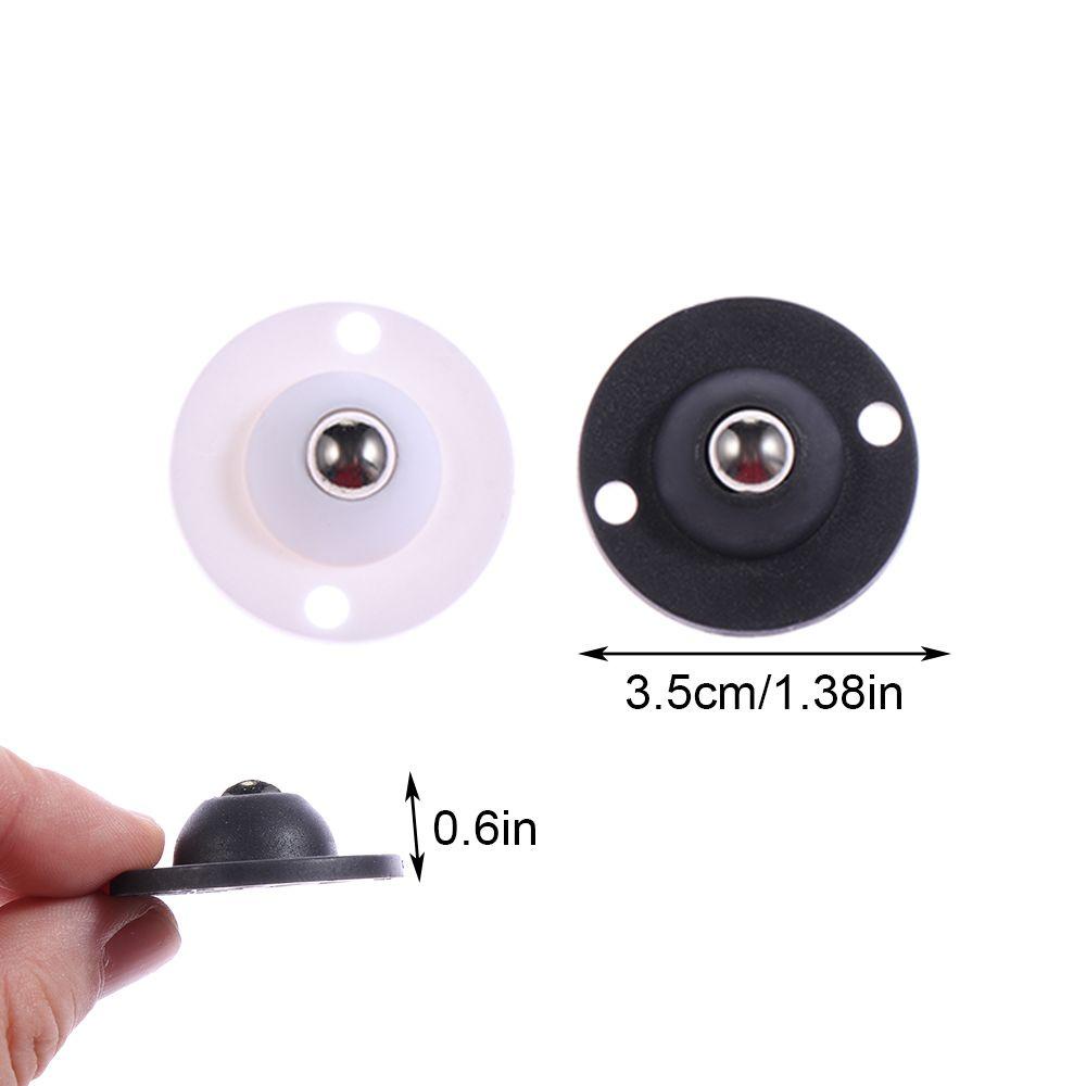 Bánh Xe Ròng Rọc Mini Xoay 360 Độ Tự Dính Bằng Thép Không Gỉ Giảm Tiếng Ồn Thông Dụng