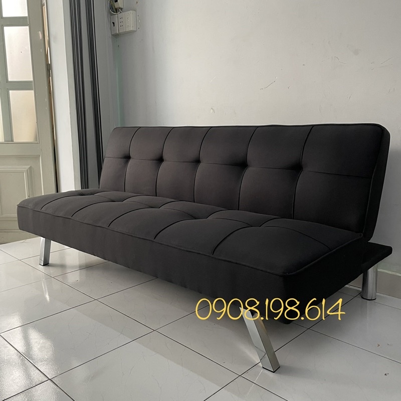 Sofa giường thông minh hàng xuất khẩu - Sô pha giá rẻ màu đen