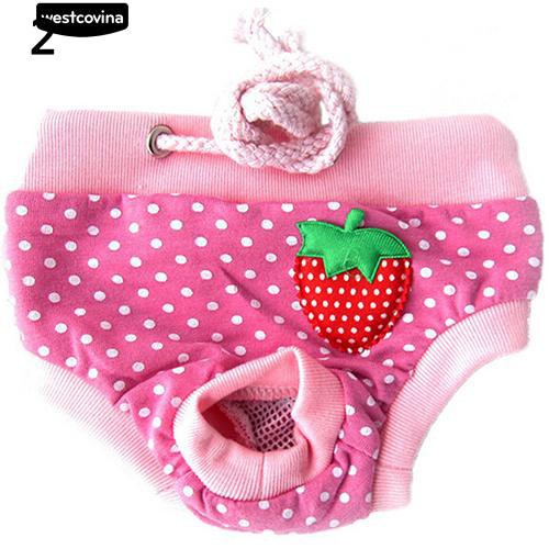 Quần lót cotton nhiều màu sắc họa tiết trái cây xinh xắn cho thú cưng