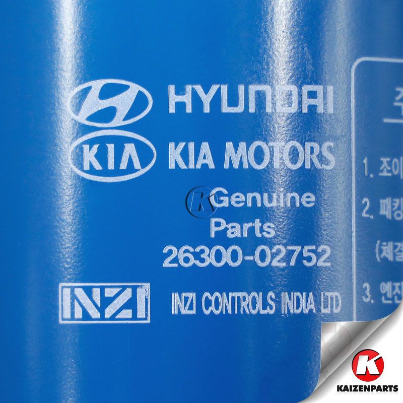 Lọc nhớt Grand i10 14-21 hãng HYUNDAI KIA | 2630002752