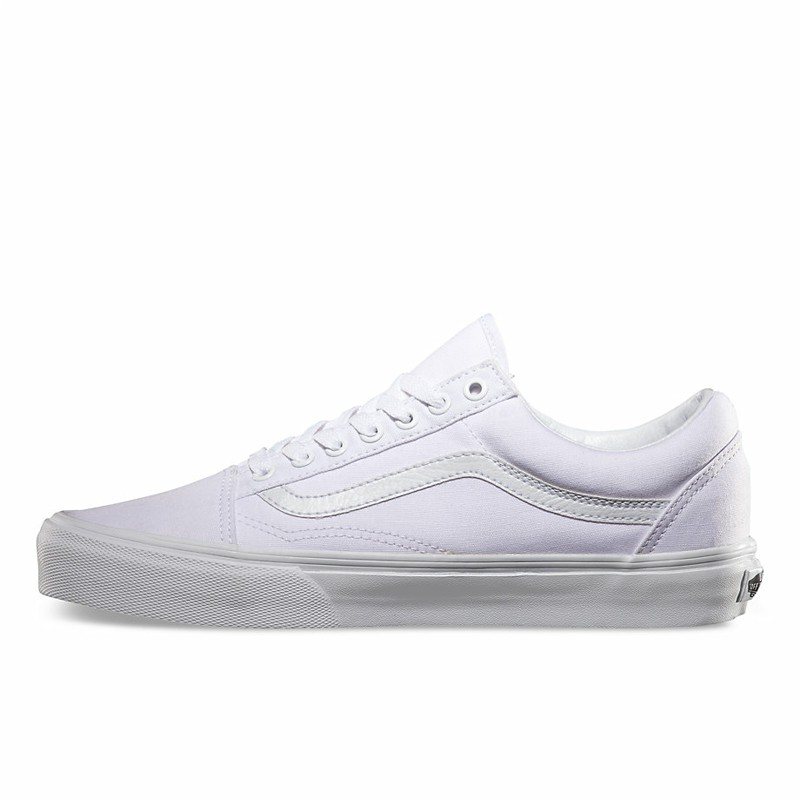 Giày Sneaker Unisex Vans Old Skool All White - VN000D3HW00