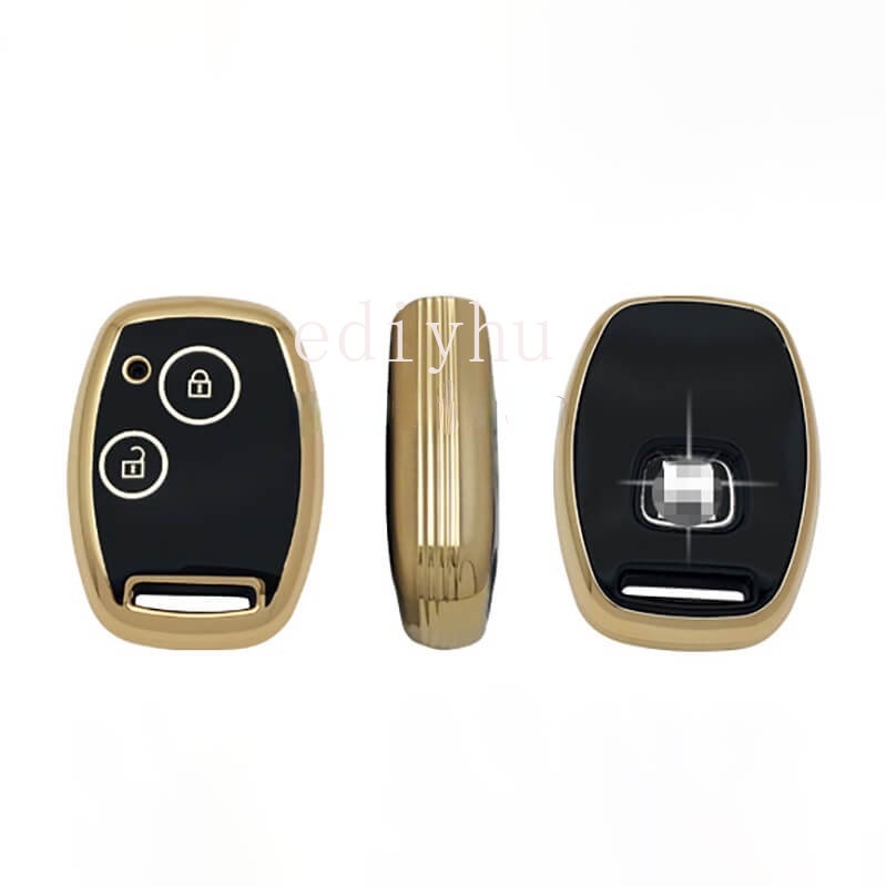 Vỏ Chìa Khóa Điều Khiển Từ Xa 2 Nút 3 Nút Cho Xe Hơi Honda civic jazz city brio Amg crv