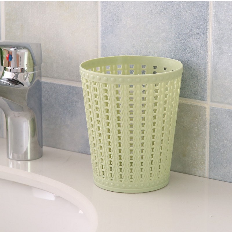 Thùng rác nhựa mini đa năng màu sắc