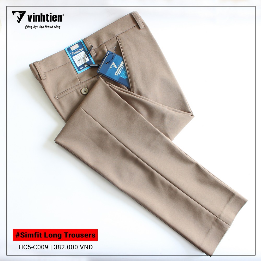 [Mã FAMALLT5 giảm 15% đơn 150K] Quần tây 0ly trơn slimfit 382 Vĩnh Tiến - Nhiều màu | BigBuy360 - bigbuy360.vn