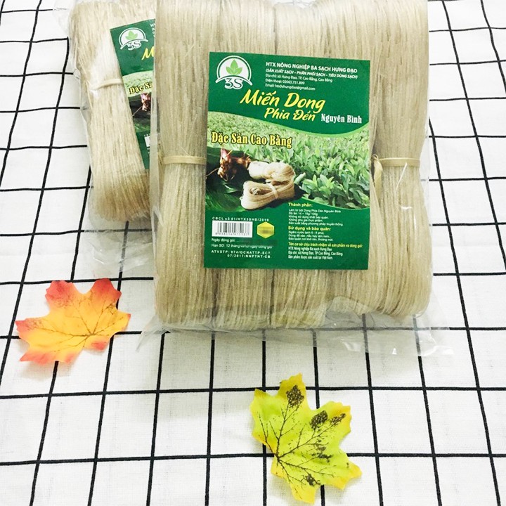 MIẾN DONG Phia Đén Cao Bằng_500gr ( nông sản sạch AThai) không chất bảo quản